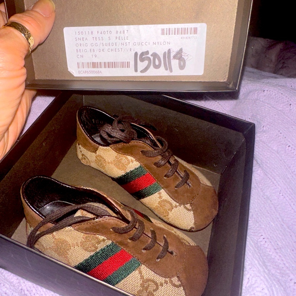 Authentic, Baby Gucci sneakers